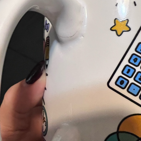 Sanrio Hello Kitty Ceramic 16 Fl Oz Science Theme Mug - Picture 8 of 8